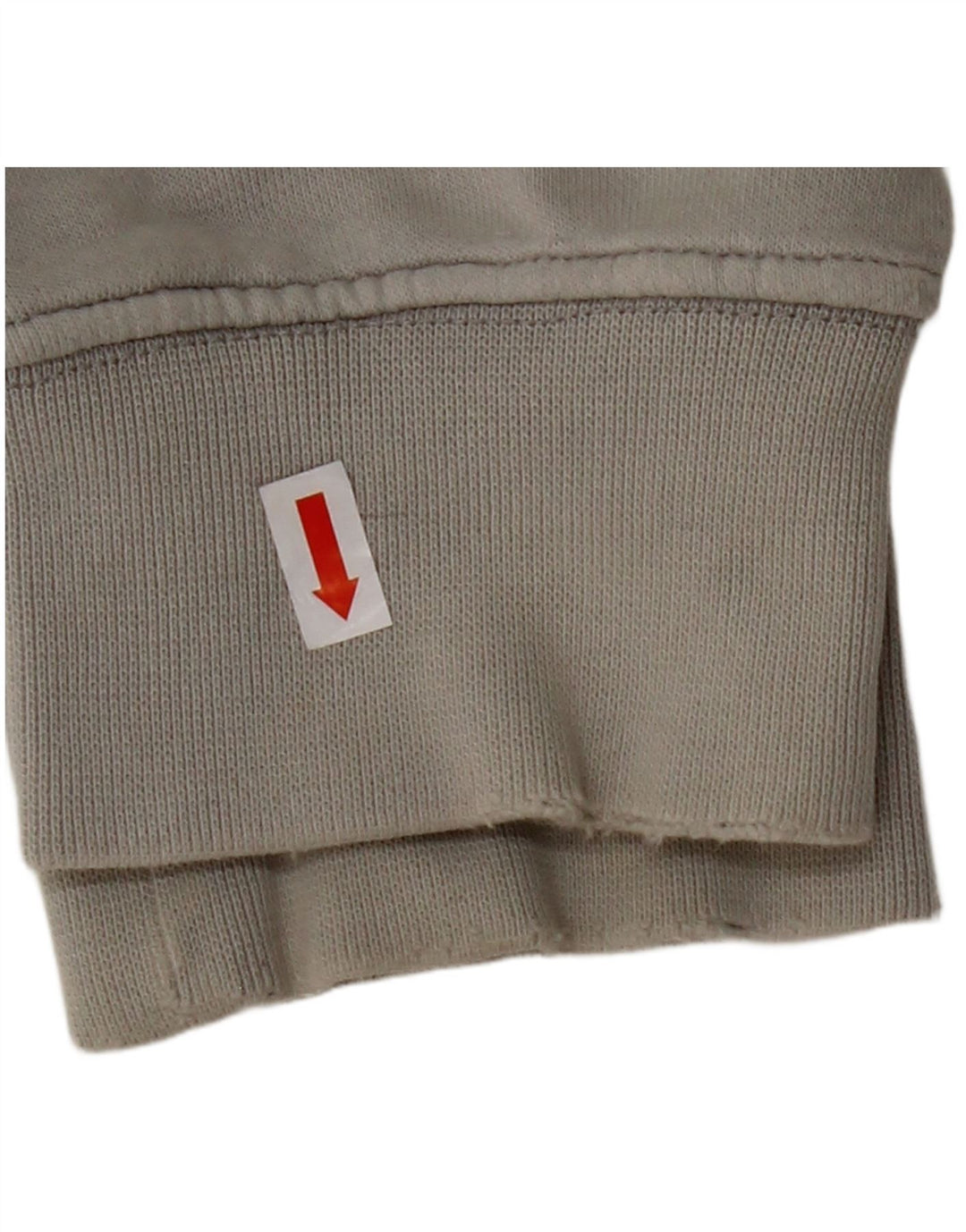 Maglione con cappuccio NIKE Air Graphic da uomo piccolo in cotone grigio