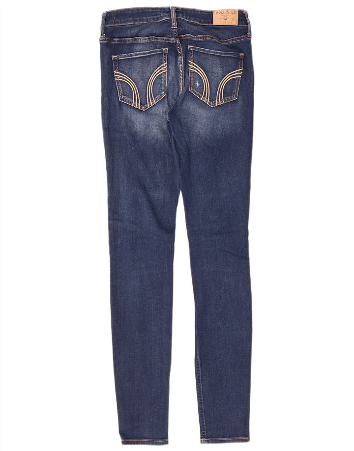 Jeans skinny effetto consumato HOLLISTER da donna US 3 XS W26 L31 cotone blu