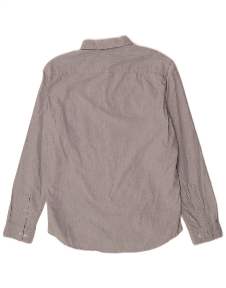 Camicia slim fit da uomo Jack Wills in cotone grigio medio