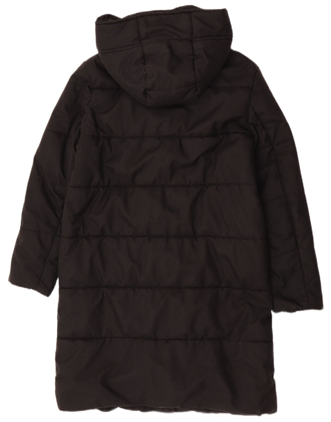 Crew Clothing Cappotto imbottito da donna con vestibilità regolare con cappuccio UK 14 Medio Nero