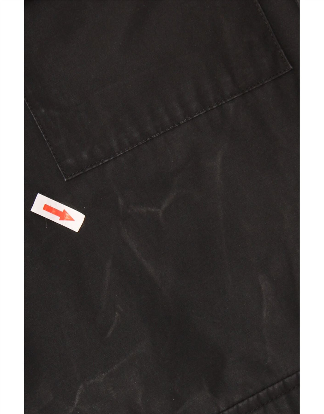 Giacca a vento con cappuccio da uomo Levi's UK 38 poliestere nero medio