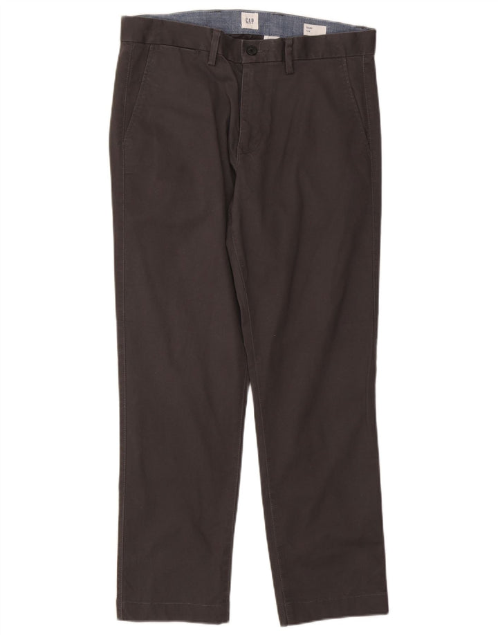 Pantaloni chino slim da uomo Gap W32 L30 cotone grigio