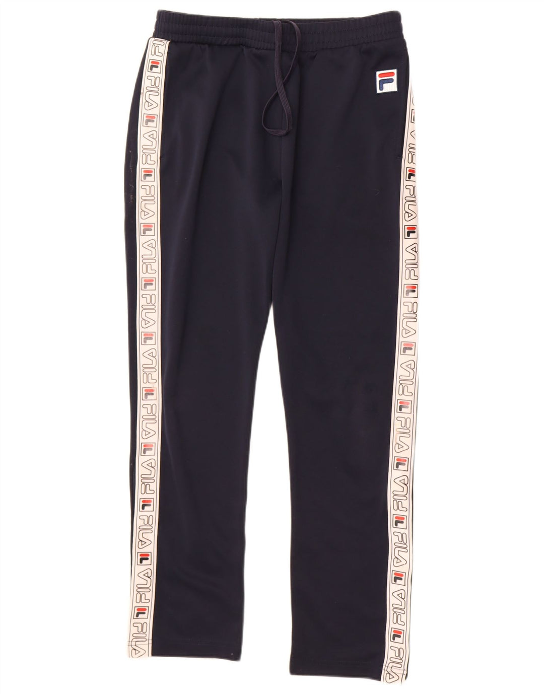 Pantaloni da tuta grafica da uomo Fila Colorblock medio blu navy