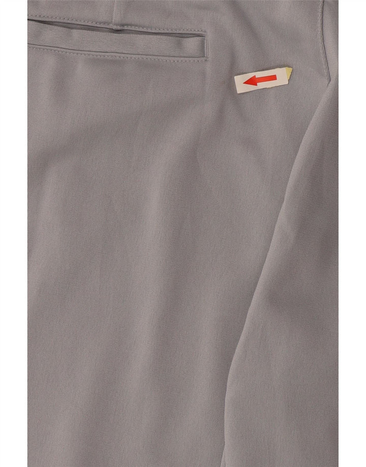 Pantaloni da tuta Nike Capri da donna, pantaloni da jogging, UK 12, poliestere grigio medio