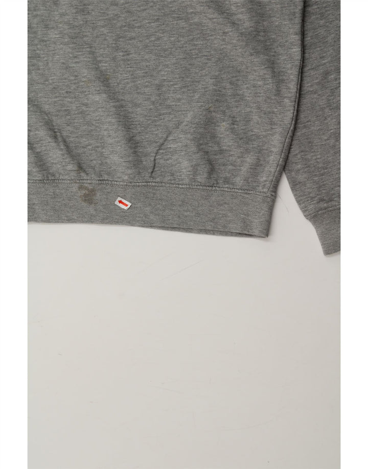 CHAMPION Mens Graphic Sweatshirt Jumper Small Grey Cotton Vintage Champion and Second-Hand Champion from Messina Hembry 