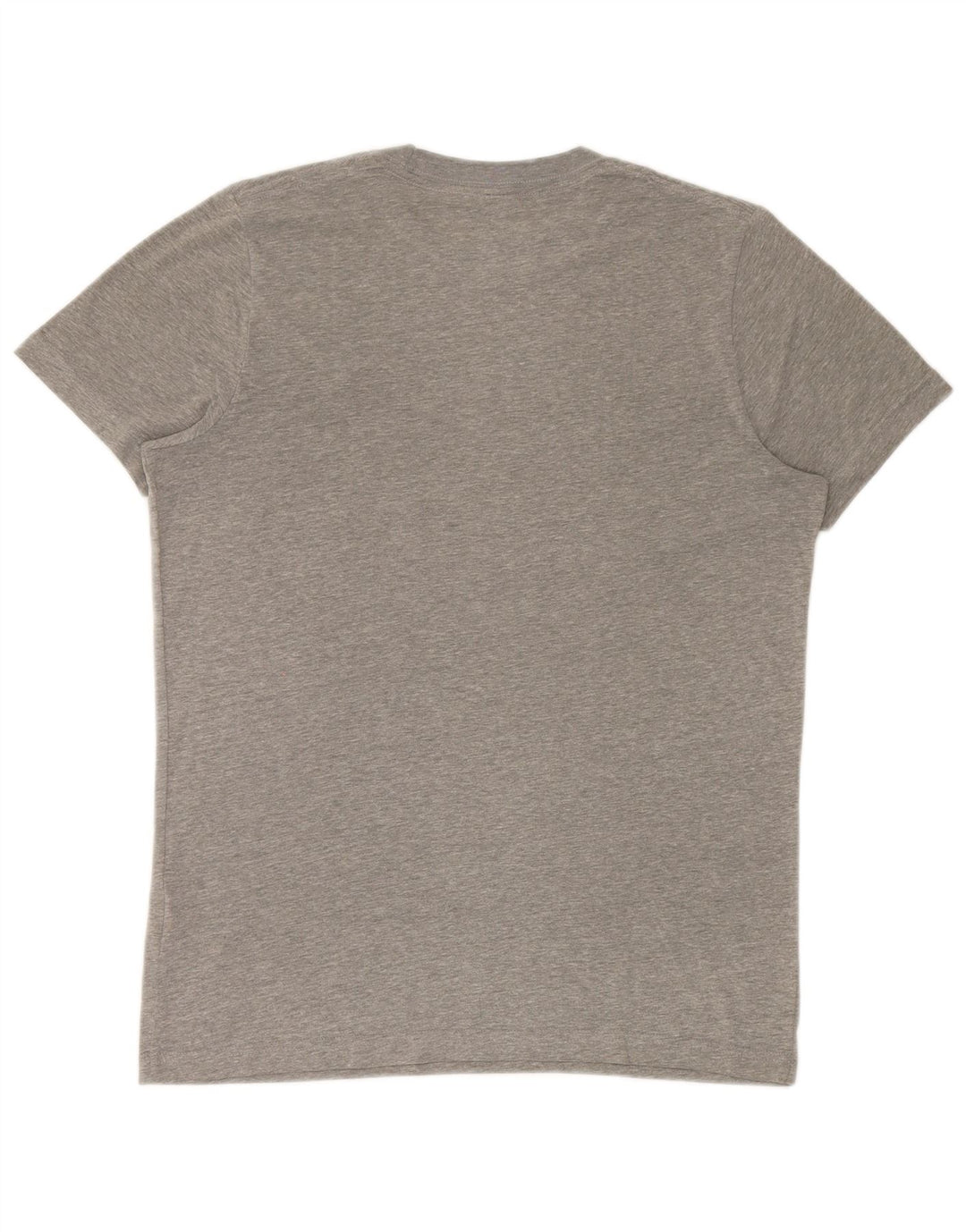 T-shirt da uomo Hollister Top Large in cotone chiazzato grigio