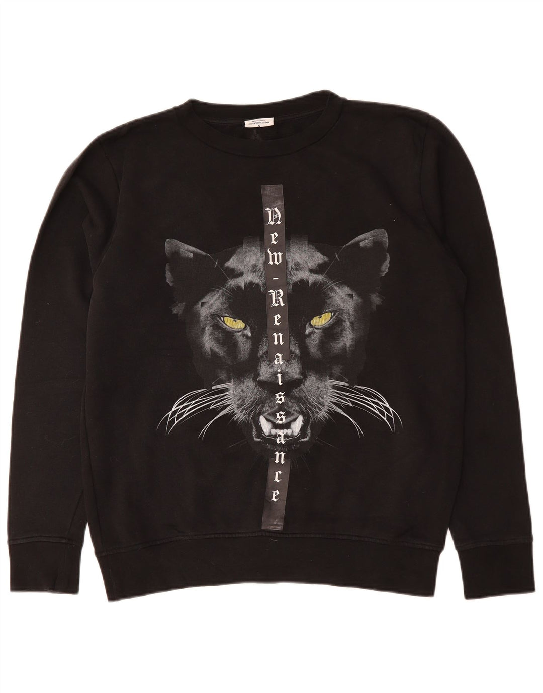 Felpa grafica da uomo Marcelo Burlon piccola in cotone nero