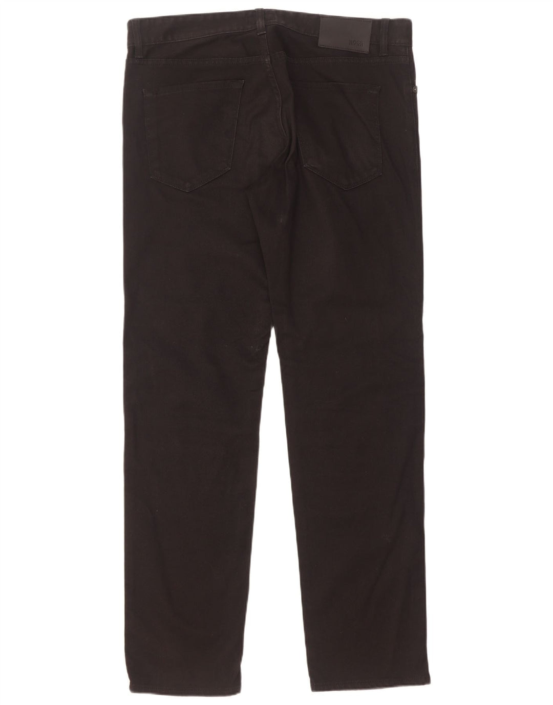 Jeans dritti da uomo Hugo Boss W34 L32 cotone nero
