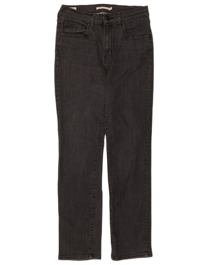 Jeans dritti a vita alta Levi's 724 da donna W30 L30 Grigi