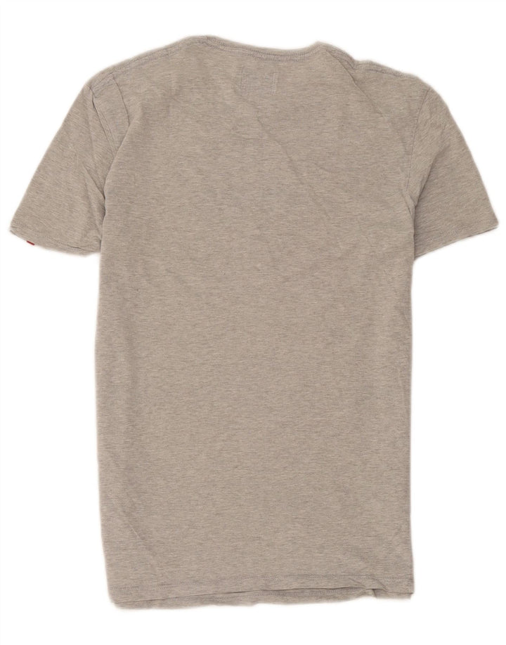 T-shirt da uomo Levi's Top Small in cotone chiazzato grigio