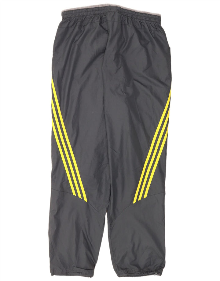 Pantaloni da tuta da uomo Adidas Joggers in poliestere grigio medio