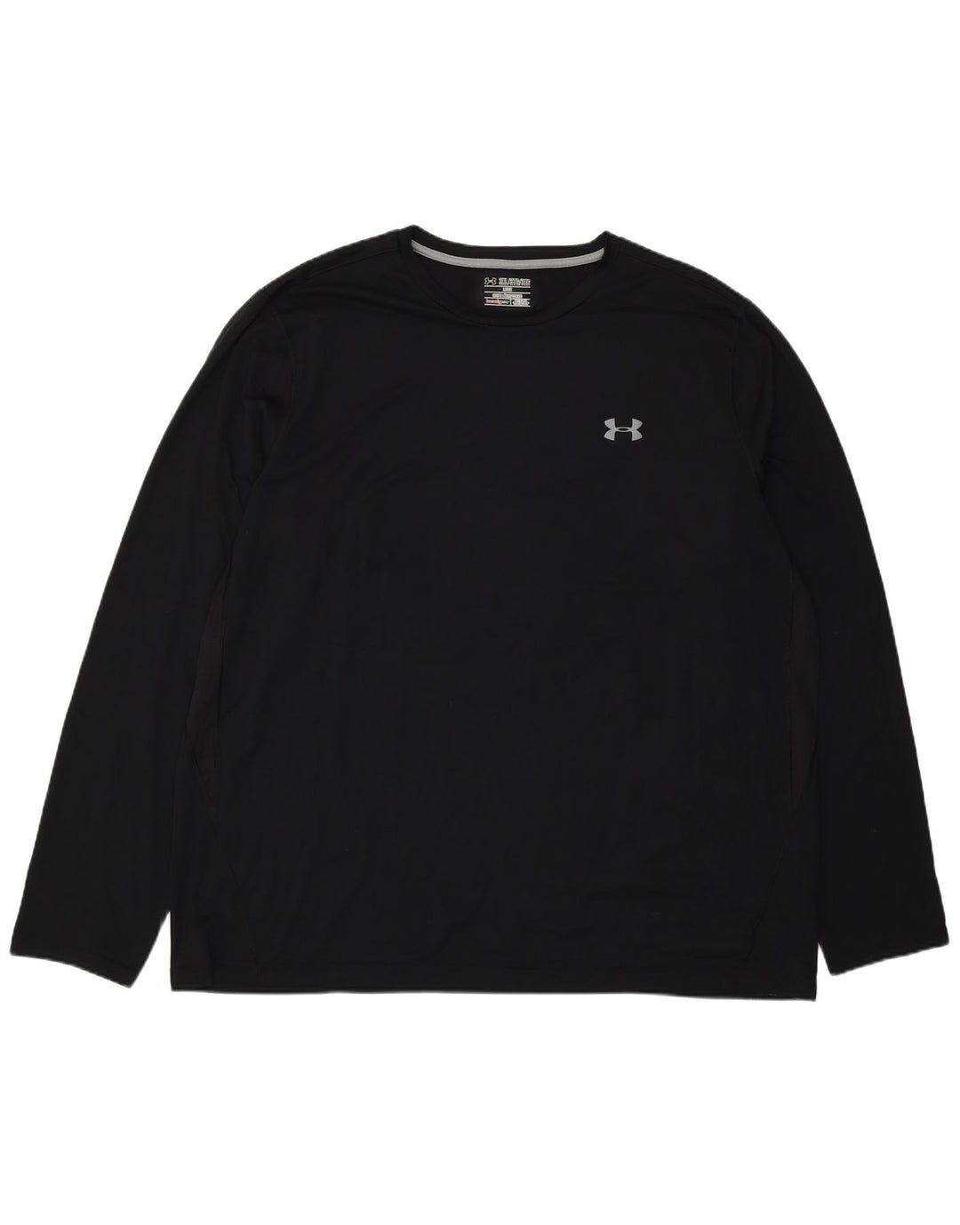 Under Armour Mens Heat Gear Top manica lunga 3XL poliestere nero