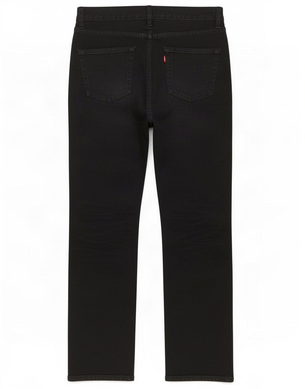 Jeans dritti da donna Levi's W33 L34 cotone nero
