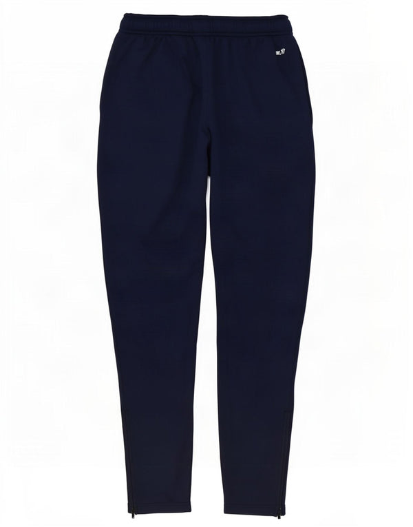 Pantaloni da tuta con grafica New Balance da uomo in poliestere medio blu navy
