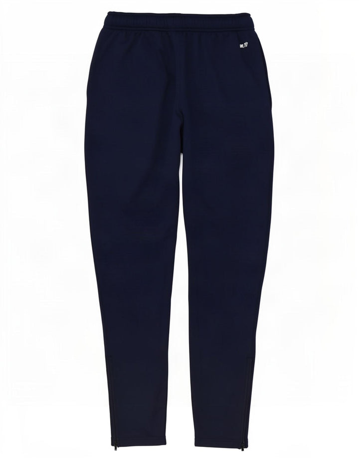 Pantaloni da tuta con grafica New Balance da uomo in poliestere medio blu navy