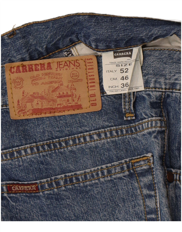 Jeans dritti da uomo Carrera 700 vestibilità regolare W36 L31 cotone blu