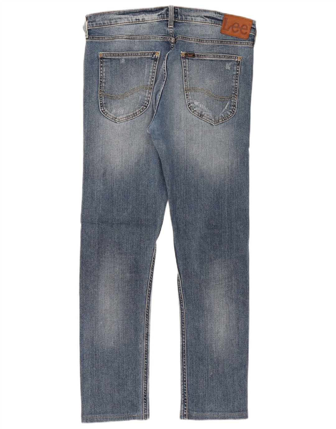 Jeans slim LEE da donna Luke effetto invecchiato W31 L29 cotone blu