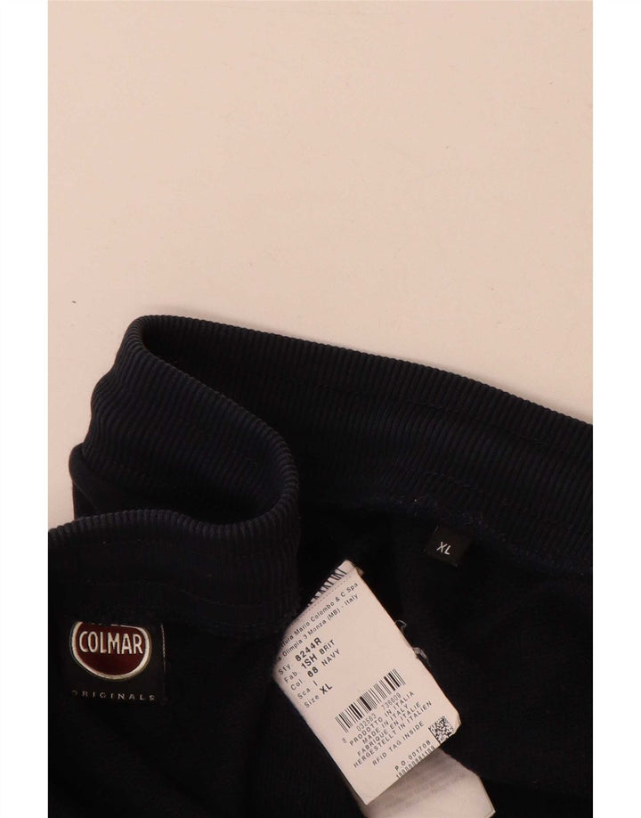 Pantaloncini sportivi da uomo Colmar XL in cotone blu navy