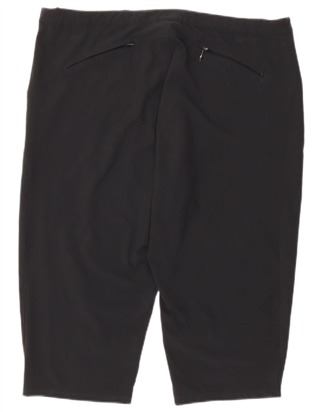 Pantaloncini Bermuda Nike Dri Fit da donna UK 12 medi W32 neri