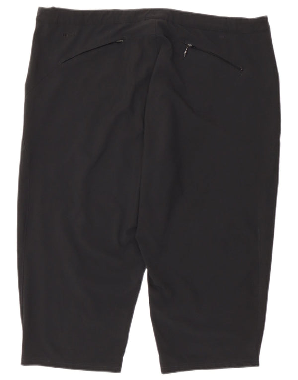 Pantaloncini Bermuda Nike Dri Fit da donna UK 12 medi W32 neri