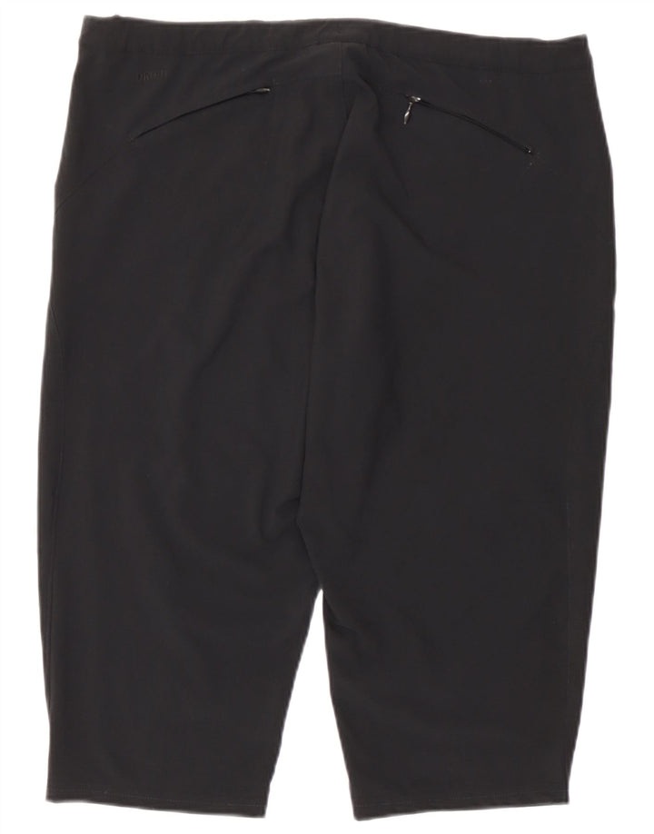Pantaloncini Bermuda Nike Dri Fit da donna UK 12 medi W32 neri