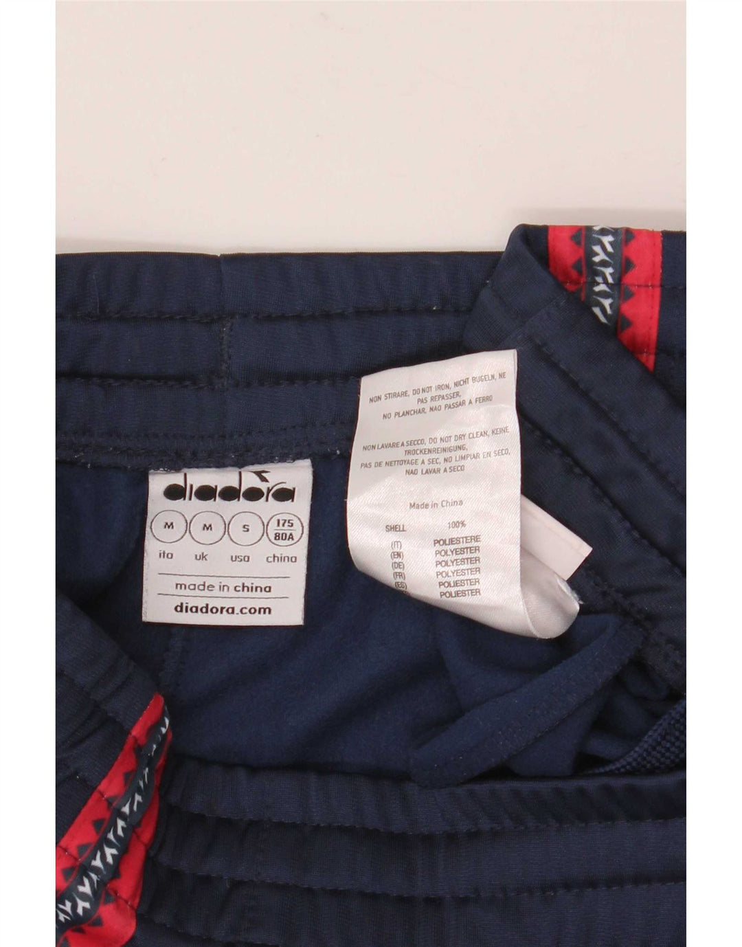 Pantaloni da tuta da uomo Diadora Joggers Medium Blu Navy Colourblock
