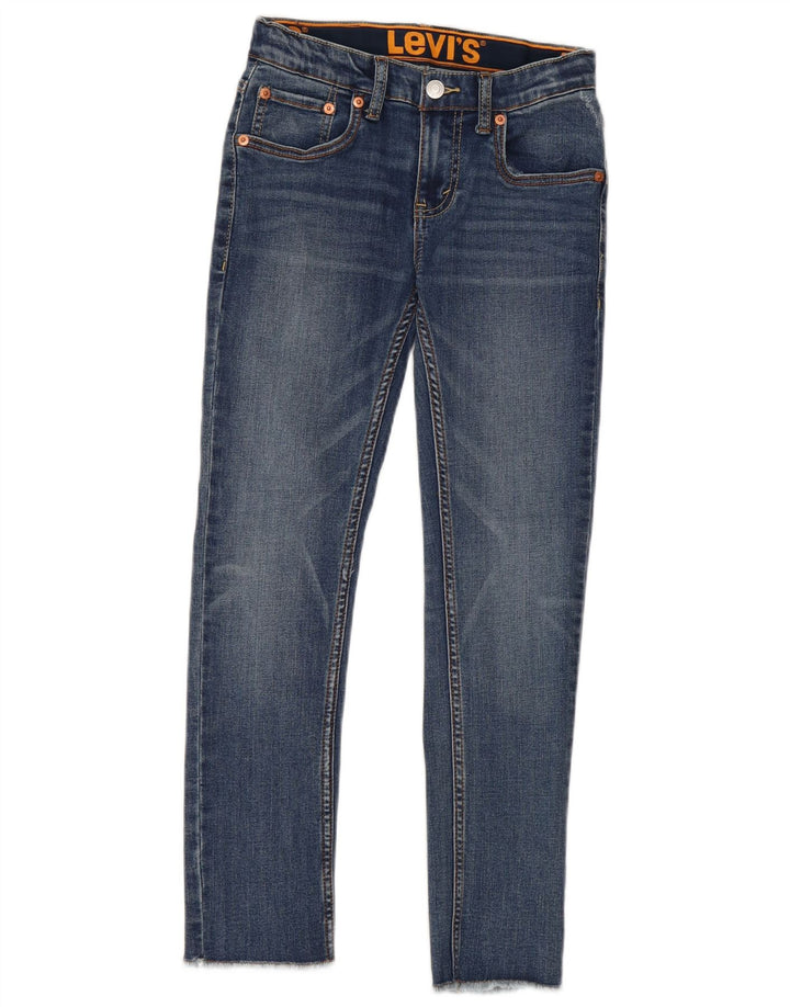 Jeans Levi's Boys 510 Skinny 9-10 anni in cotone blu