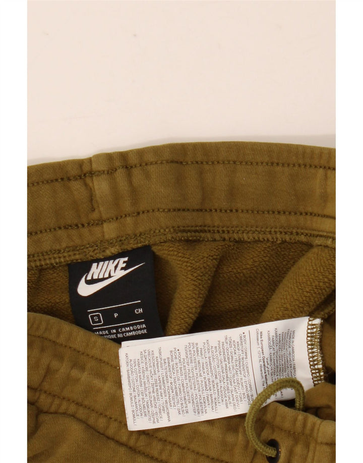 Pantaloni da tuta da uomo Nike Joggers piccoli in cotone kaki