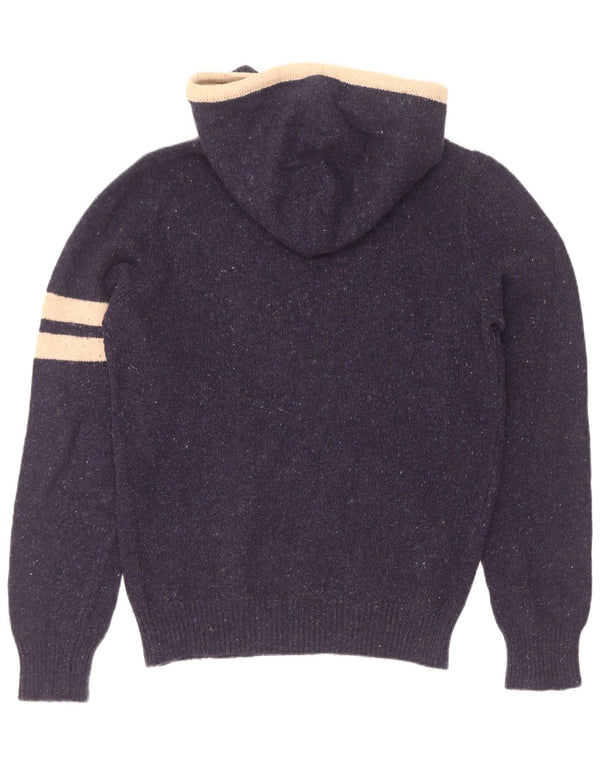 Maglione grafico da uomo Franklin & Marshall grande color block blu navy