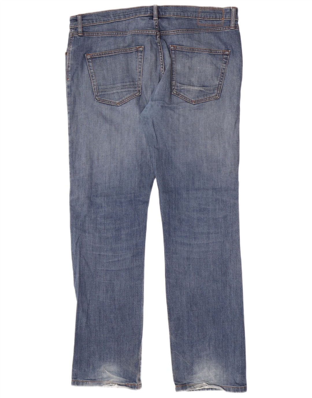 Jeans dritti da uomo Marks & Spencer W36 L33 cotone blu