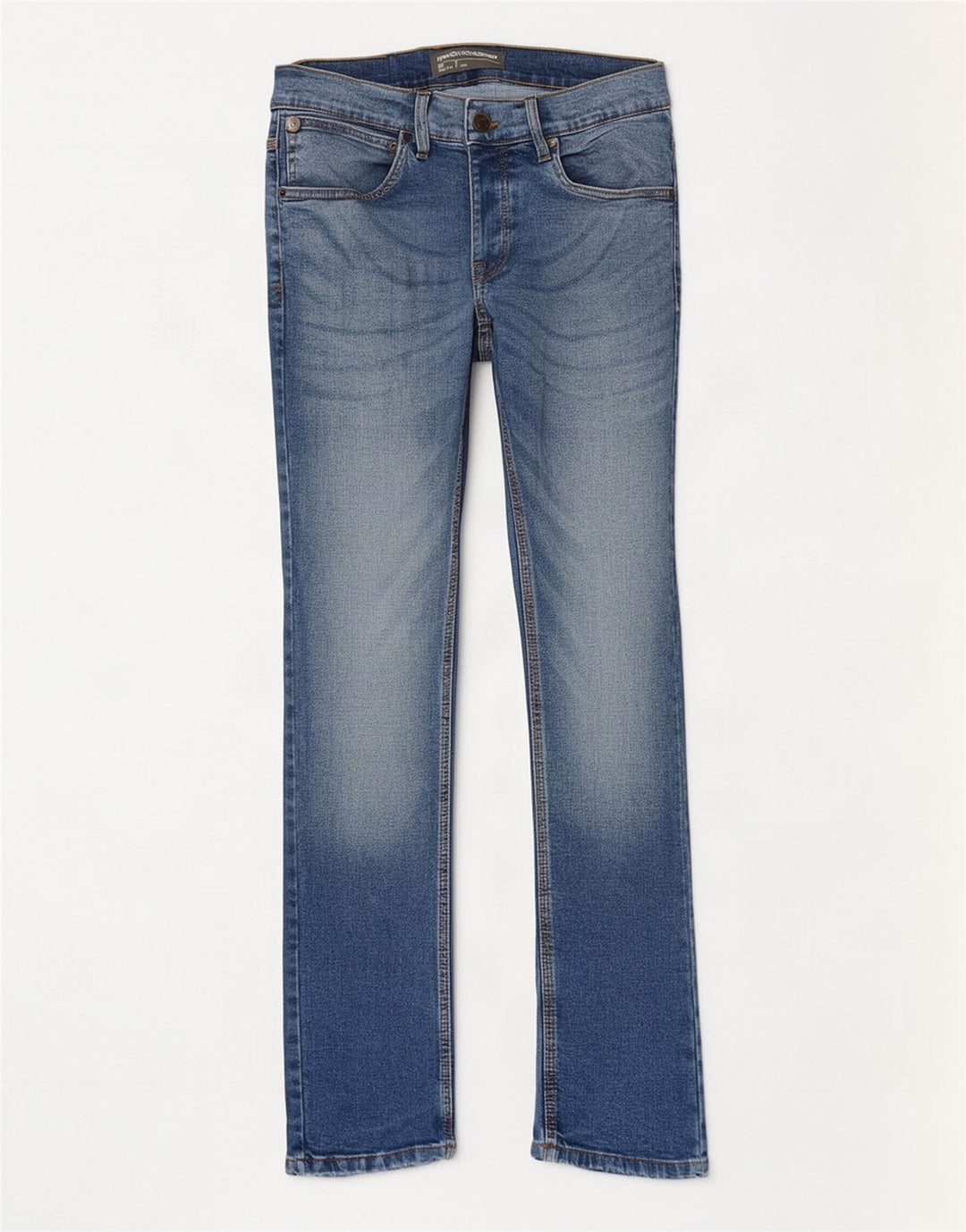 Jeans slim da uomo French Connection W32 L32 cotone blu