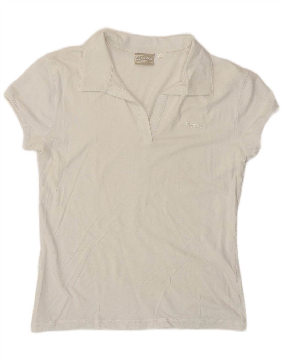 Polo Kappa da donna UK 18 XL bianca