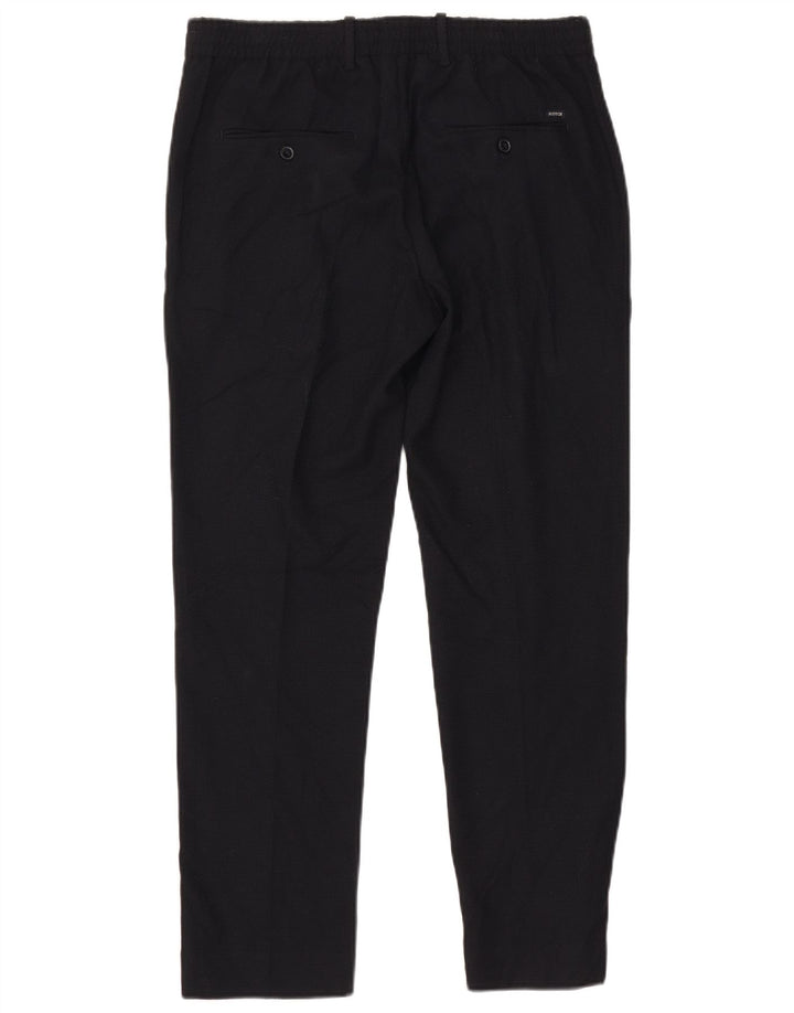 SCOTCH & SODA Pantaloni casual slim da uomo W31 L29 Poliestere nero
