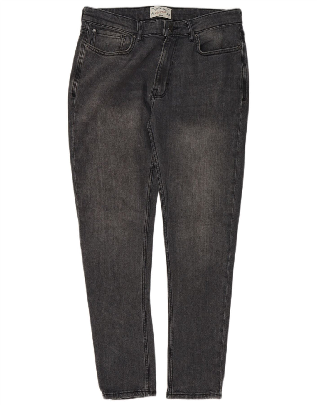 Jeans slim da uomo Fat Face W34 L30 cotone grigio