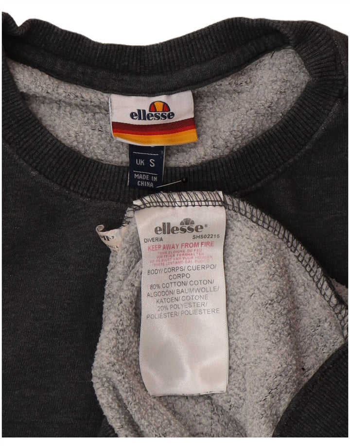 Felpa da uomo Ellesse Maglione piccolo cotone grigio