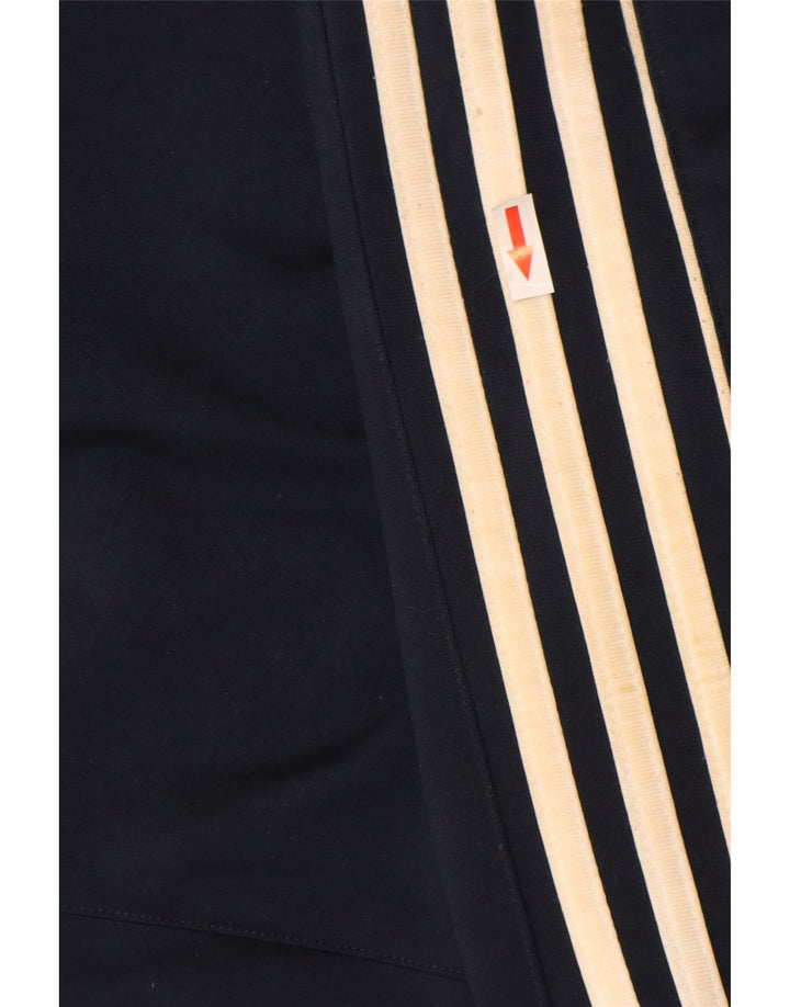 Pantaloni da tuta da uomo Adidas medi in poliestere blu navy