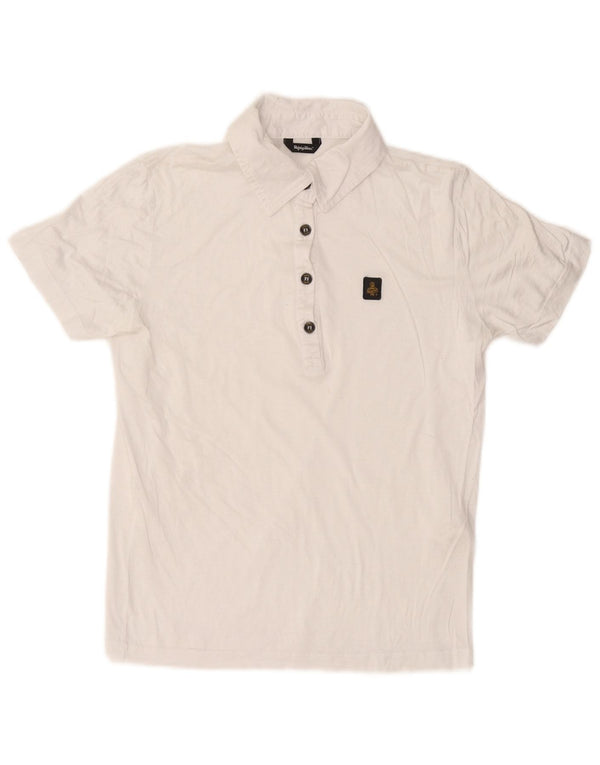 Polo da donna REFRIGIWEAR UK 14 grande cotone bianco