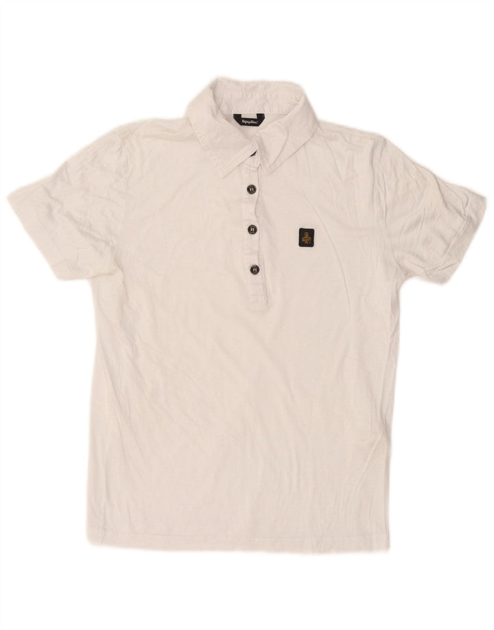Polo da donna REFRIGIWEAR UK 14 grande cotone bianco