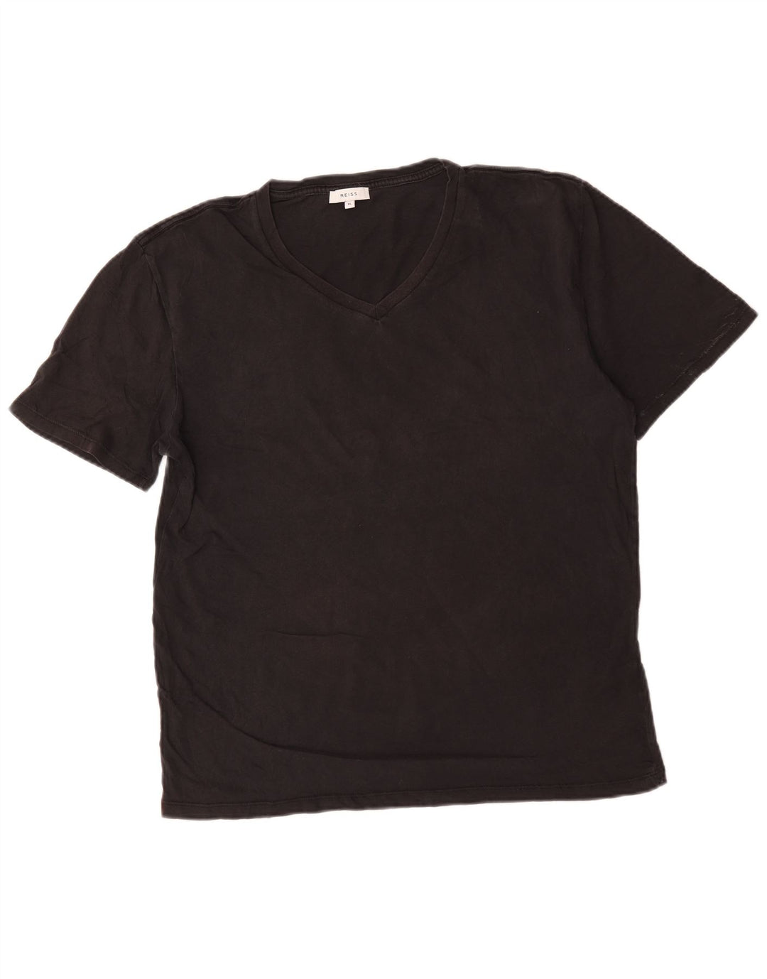 T-shirt da uomo Reiss Top XL in cotone grigio