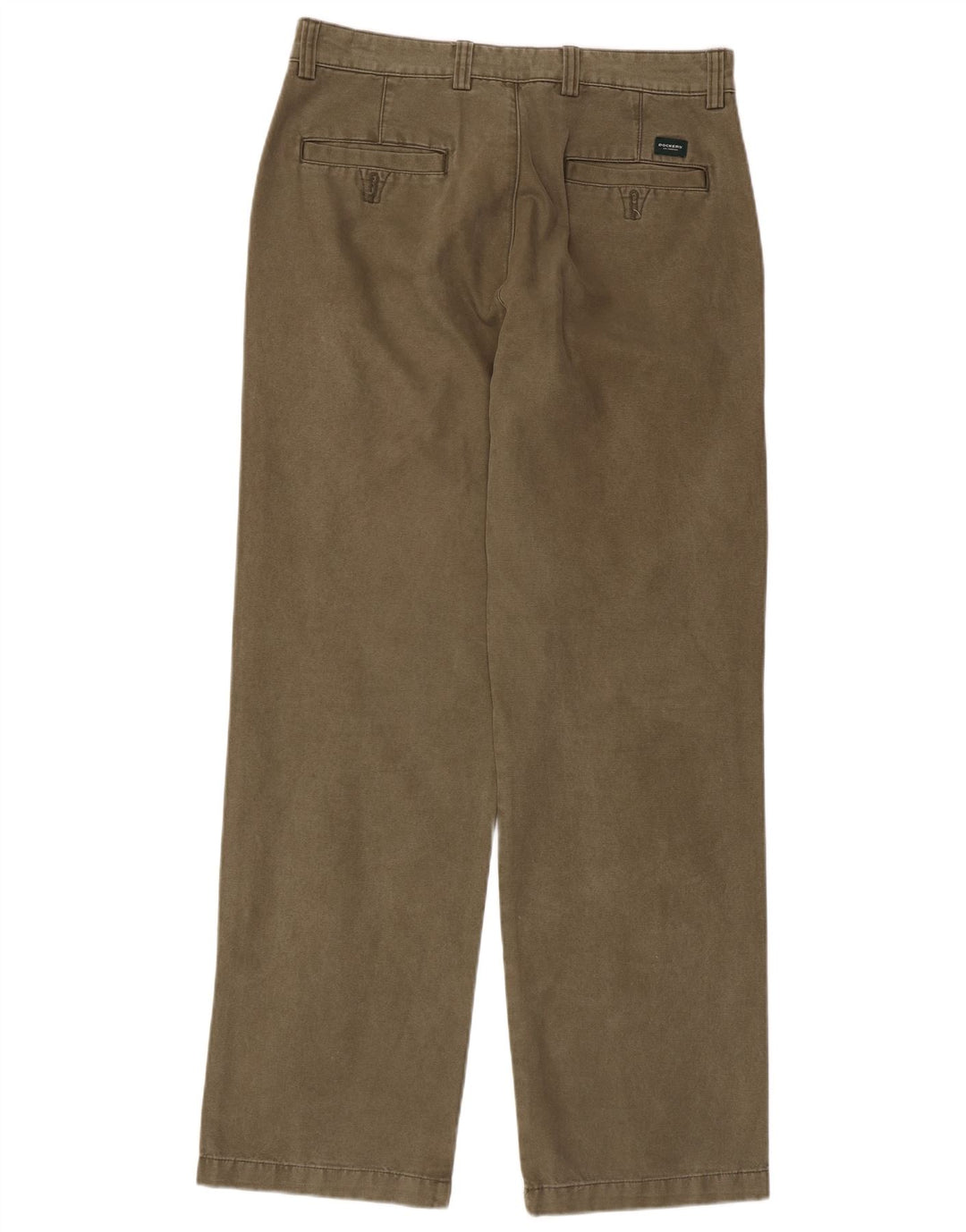Pantaloni chino da uomo vestibilità regolare Dockers W32 L32 kaki