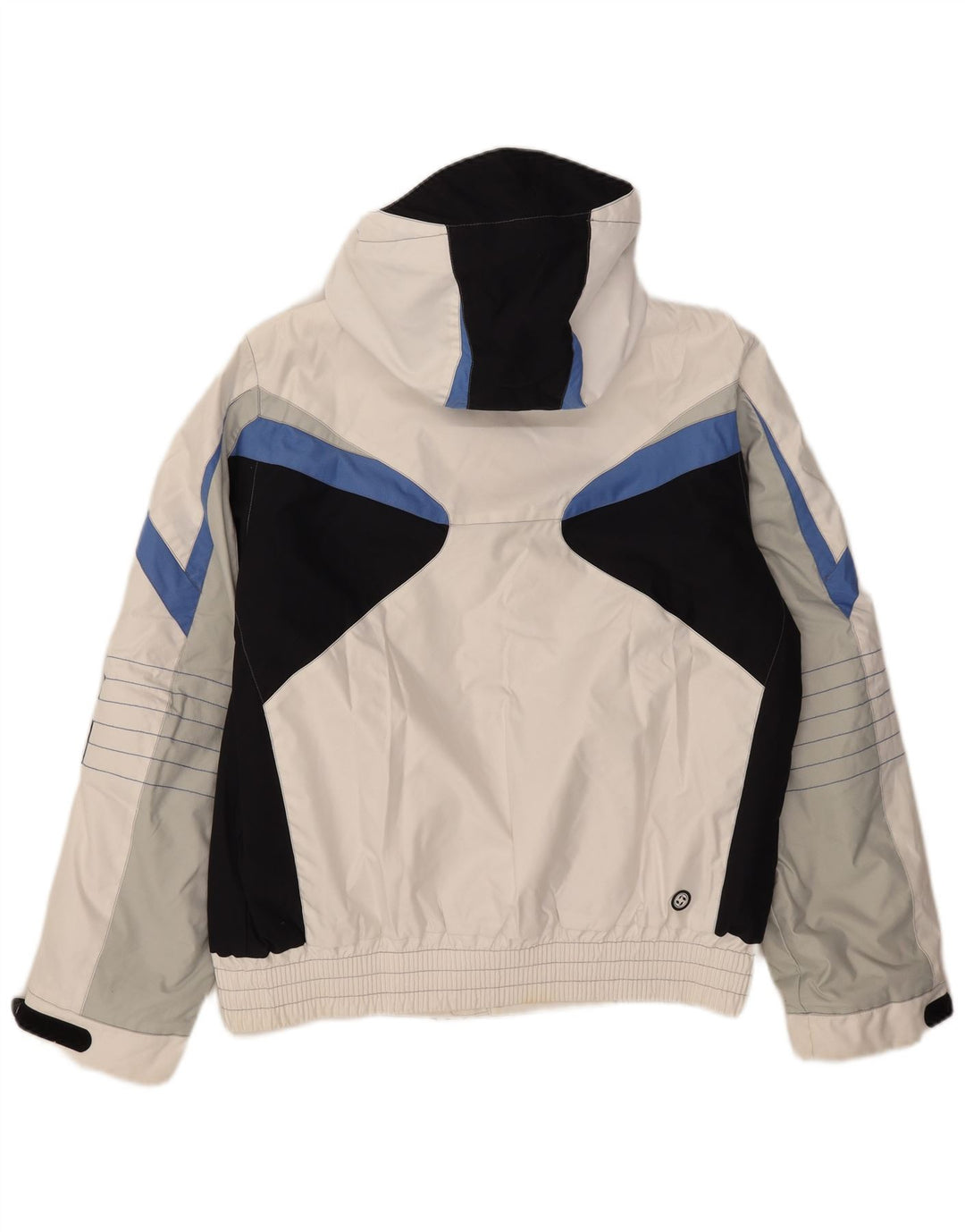 Giacca da sci con cappuccio da uomo Colmar IT 48 Medium White Colourblock