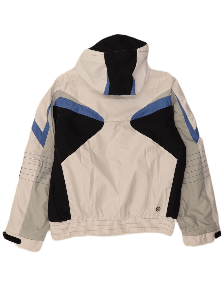 Giacca da sci con cappuccio da uomo Colmar IT 48 Medium White Colourblock
