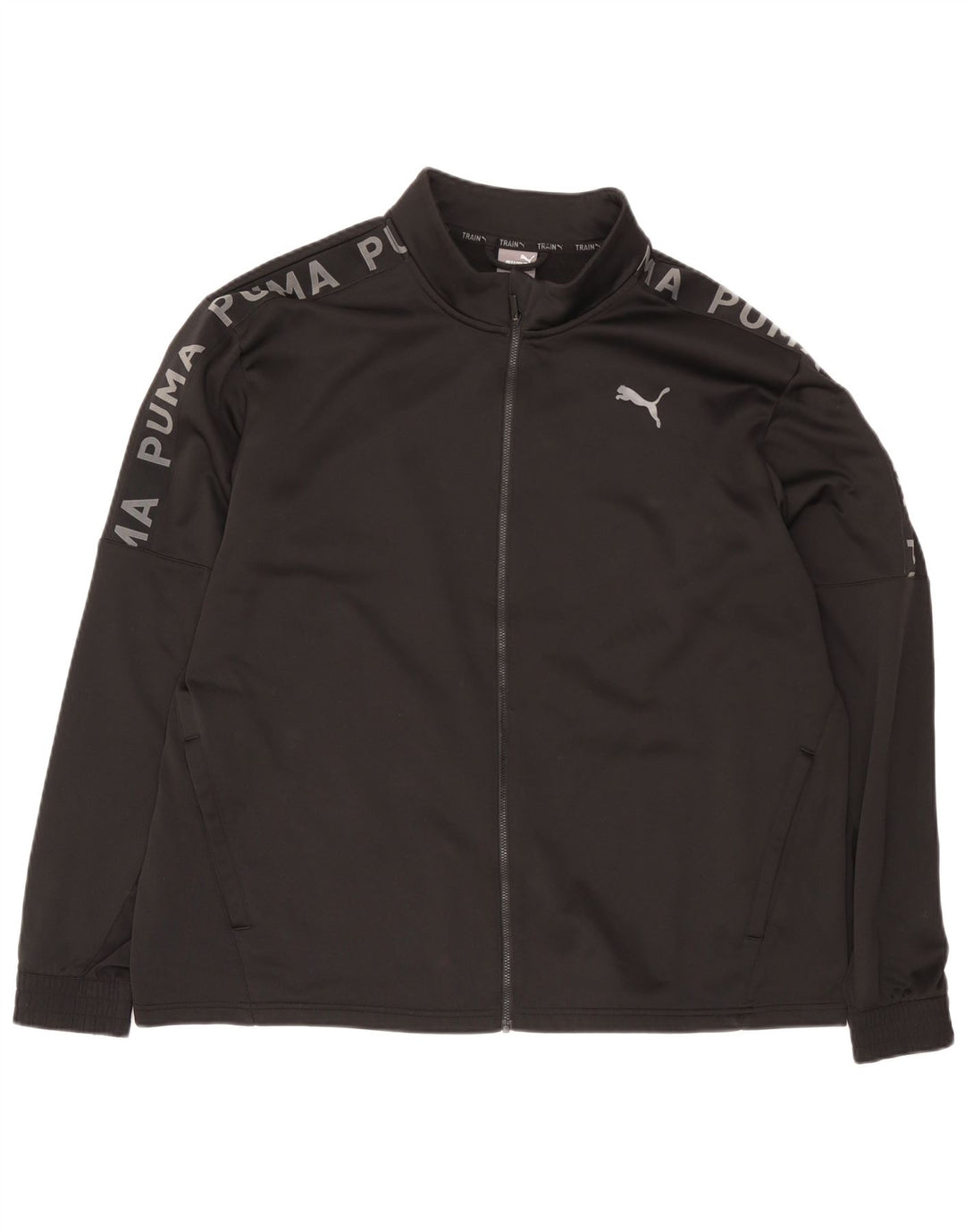 Giacca da tuta grafica da uomo Puma 2XL poliestere nero