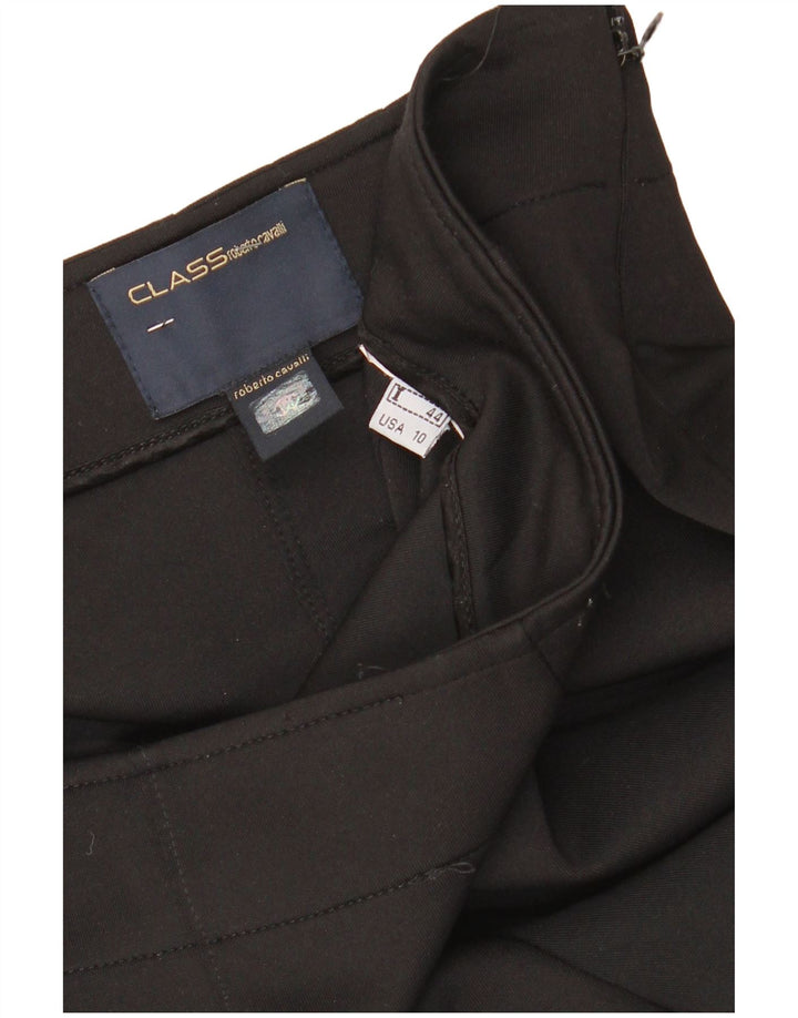 ROBERTO CAVALLI Pantaloni casual Class da donna IT 44 Medio W32 L30 Nero