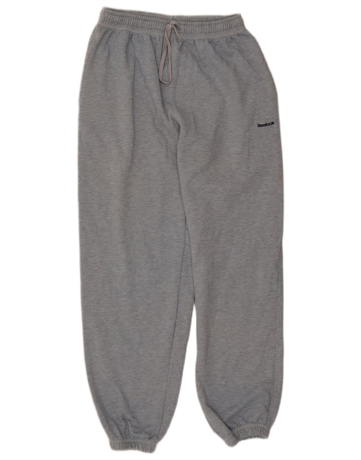 Pantaloni da tuta da uomo Reebok Joggers Poliestere grigio medio