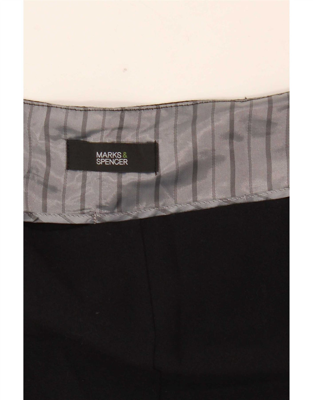 Pantaloni casual dritti da donna Marks & Spencer W40 L27 neri
