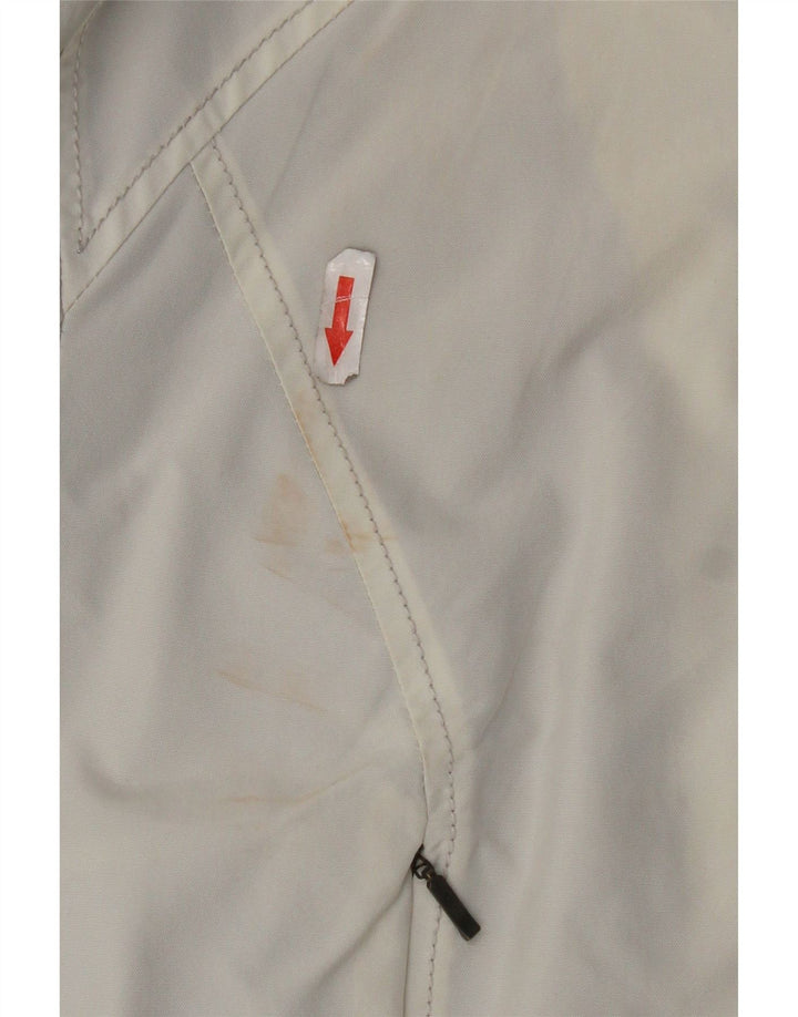 Giacca antipioggia da donna Refrigiwear UK 14 Large bianca in poliammide