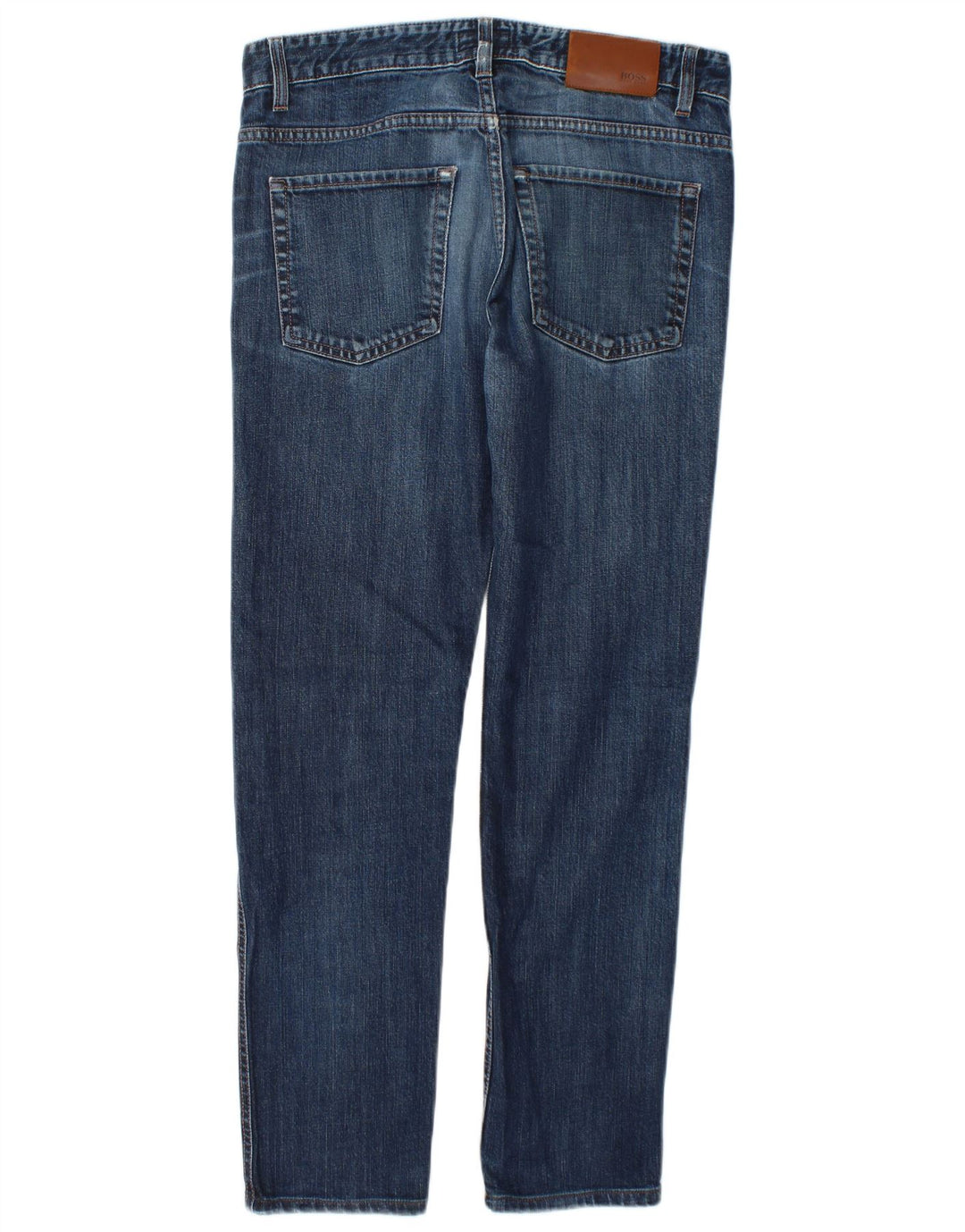 Jeans slim da uomo Hugo Boss W30 L28 cotone blu