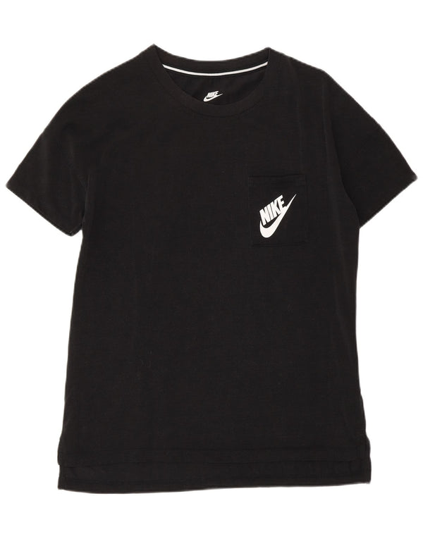 T-shirt da uomo Nike Top Small nera in modal