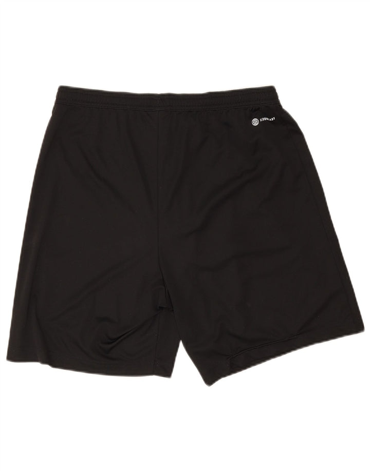 Pantaloncini sportivi Adidas Aeroready da uomo grandi in poliestere nero